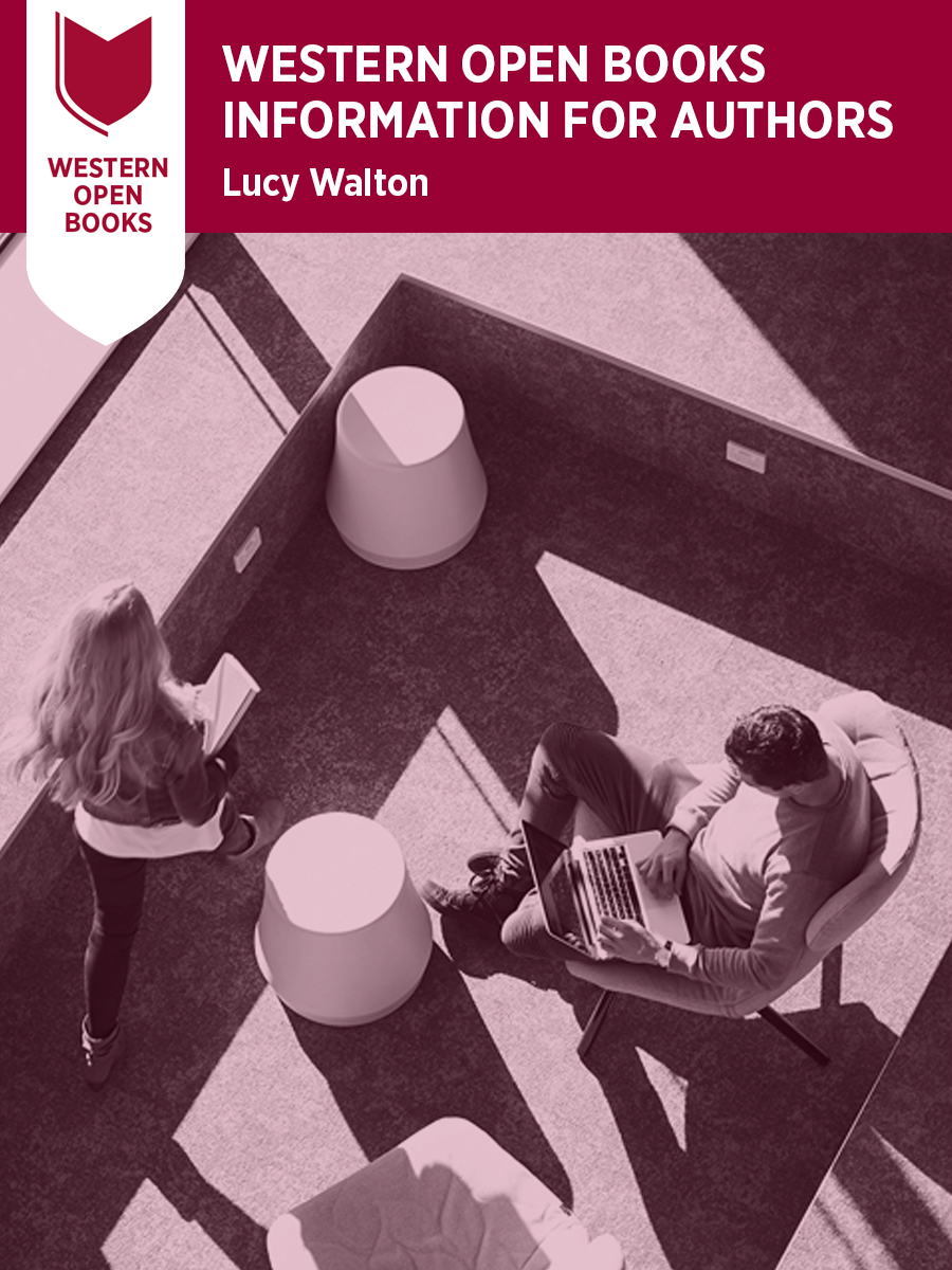 Cover image for Western Open Books Information for Authors