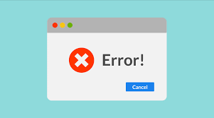 Error message
